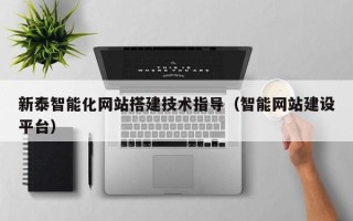 喀什新泰智能化网站搭建技术指导（智能网站建设平台）